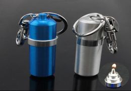 Aluminiumlegierung Bunte Legierung tragbare Mini versiegelte Alkohollampe Farbstil zufällige Lieferung Wasserpfeifen Glasbongs Glas Ho8263700