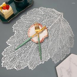 Table Mats Mat Hollow Out Bauhinia Shaped Placemat Insulation Pads Bowl Home Christmas Decor Resistant Kitchen Accessories