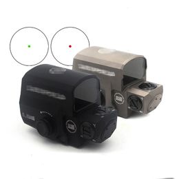 L-C-O Green&Red Dot Holographic Sight For Hunting DE-VO Scopes Reflex Sight Fit 20mm Weaver Picatinny Rail