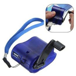 Other Household Sundries Dynamo Portable Outdoor Mobile Phone Hand Crank Charger Emergency Mini Usb Charging Dh1367 Drop Delivery Ho Dhsao