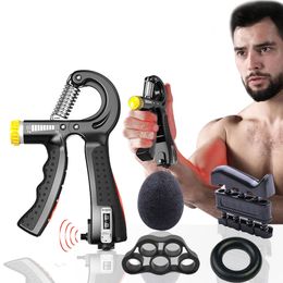 Hand Grips 5Pcs/Set Spring Hand Grip Power Strength Expander For Hand Strengthener Finger Grip Power Grip Rehabilit Hand Trainer Expand 230530