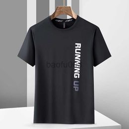Men's T-Shirts Quick Dry Sport T Shirt Men'S 2023 Short Sleeves Summer Casual White Black 3XL Top Tees GYM Running Tshirt Clothes J230531