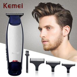 Trimmer KEMEI Hair Beard Trimmer Rechargeable Electric Hair Clipper Razor Cordless Hair Cutting Machine Electric Hair Clipper KM5021