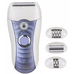 Epilator 4in1 electric epilator women facial female shaver lady trimmer electric hair removal face hair remover leg depilatory body