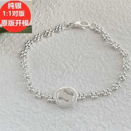 20% off 2023 New designer Jewellery necklace ring 925 Round Buddha beads flower interlocking snowflake girl temperament ins bracelet