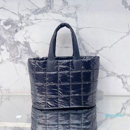 2023-Large Tote Bag Quilted Handbag Shop Bags Women Sheepskin Shoulder Bag Purse Fashion Letter shopping Totes