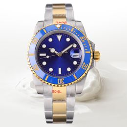 mens watch aaa designer watches 40mm multicolor dial automatic mechanical Fashion Style Steel Strap Waterproof Luminous Sapphire ceramic bezel dhgate watchs