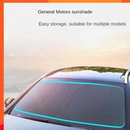 New 1pcs Sunshade Cover Foldable Car Sunshade Auto Accessories Car Windshield Snow Sun Shade Durable Universal Car Supplies