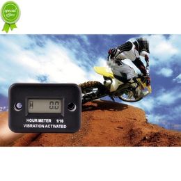 New Waterproof Digital Engine Tach Hour Meter Tachometer Gauge Engine RPM LCD Display For Motorcycle Motor Stroke Engine Car Boat