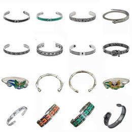 2023 New designer Jewellery bracelet necklace ring Accessories classic gear snake Black Green Enamel Flower men's women's hand