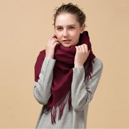 Scarves Lambswool Large Blanket Scarf Wrap Women Pashmina Shawl And 330g Thicken 200x70cm