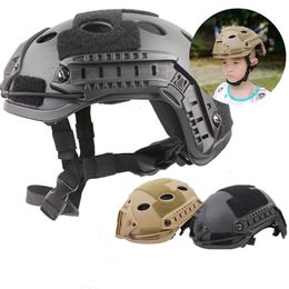 Protective Gear FAST Helmet Military Helmet Airsoft MH Tactical Helmet Camouflage Outdoor Tactical Painball CS SWAT Riding Protect Equipment 230530 230530