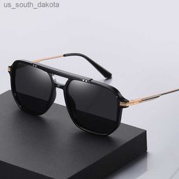 Sunglasses Men Outdoor Vintage TR Metal Sports Drive Polarised UV400 Lens Fashion Women Sun Glasses Eyewear For Male/Female 802 L230523