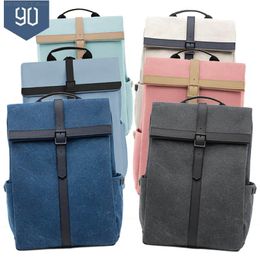 Bags Xiaomi 90 Fun Oxford Backpack Casual 15.6 inch Laptop Bag British Style Bagpack for Men Women School Boys Girls Mijia Fen Bag