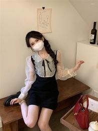 Casual Dresses Heavy Hammer Drill Doll Embroidery Senior Autumn Sweet Feeling Long Skirt Female Dress