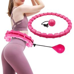 Creams Adjustable Sport Hoops Abdominal Thin Waist Exercise Detachable Massage Hoops Fitness Equipment Gym Home Training Weight Loss