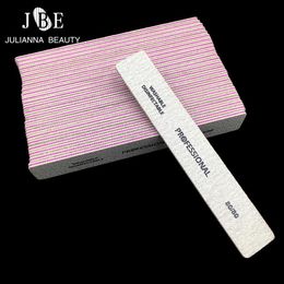 Tools 50 Pcs Lime A Ongle Professionel Nail File 80/80 Grit Nail Files Set Grey Square Style Acrylic Nail File Block Tool Accessoires