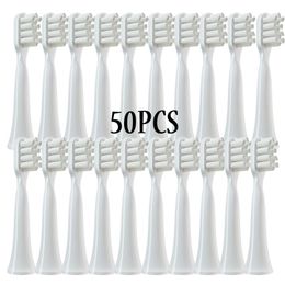 Heads 2050pcs/Set Replace Brush Heads For XIAOMI T100 White Clean Vacuum Soft DuPont Bristle Brush Nozzles Wholesale Oral Care