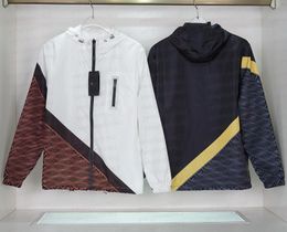 fedi Men's jacket sun suit windbreaker and stormtrooper Luxury jacket hood zipper and stormtrooper Designer brand men's outdoor sports top