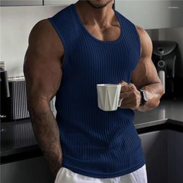 Men's Tank Tops Summer Vest For Men Quick-Dry Gym Clothing Bodybuilding Running Top Training Sleeveless T-Shirt Fitness