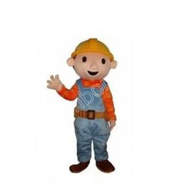 New Professional Builder Clothes Adult Mascot Costumes Cartoon Fancy Suit for Adult Animal Theme Mascotte Carnival Costume Halloween Fancy Dress