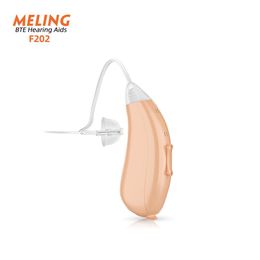 Amplifiers Meling F202 Mini 2Channel 4 Brands Digital Hearing Aids Sound Amplifiers Wireless Ear Aids for Elderly Adaut Dropship