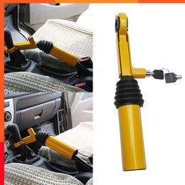 New Stretchable Handbrake Shift Lock Stainless Steel Car Anti Theft Auto Car Accessories Anti-theft for Truck Safely Hand Brake Lock