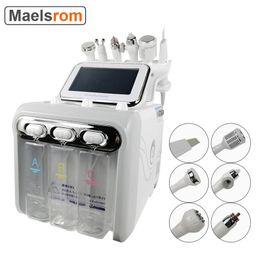 Instrument 6 In 1 Electric Water Dermabrasion Machine Deep Cleansing Machine Water Jet Hydro Diamond Facial Clean Dead Skin Removal Salon