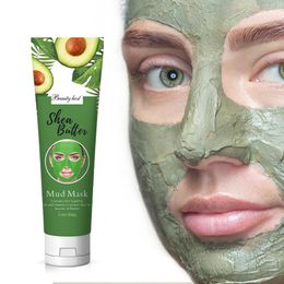 Face Avocado Clay Mask Lavender Milk Gold Mud Mask Whitening Deep Cleaning OilControl AntiWrinkle Face Mask Skin Care Cosmetics