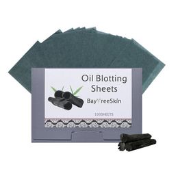 Tissue Oil Blotting Sheets For Face Bamboo Charcoal Blotting Paper Oil Blotting Sheets Beauty Blotters For Men And Women Facial