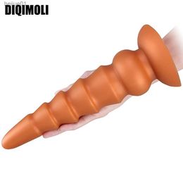 Adult Toys Liquid Silicone Huge Anal Plug Dildos Sex Product Big Butt Plug Soft Penis Anal Dilator Stimulate Vagina and Anus Sex Toys Dick L230518