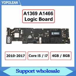 Motherboard Original Laptop Logic Board CPU i5 i7 2GB 4GB 8GB For MacBook Air 13" A1466 A1369 Motherboard 2010 2011 2012 2013 20152017 Year