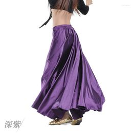 Stage Wear Belly Dance Shirt Practise Clothes Female Adult Elegant Exercise Dancing Skirt 14 Colours In Stock Long