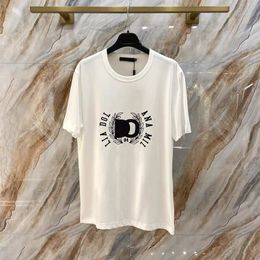 Italy D G Brand Tees Milan Designer Fashion Men Woman Luxury Black White 100% Cotton Correct Letter Print Graphic T-shirts Polos Tops Shirt Short Sleeve 309