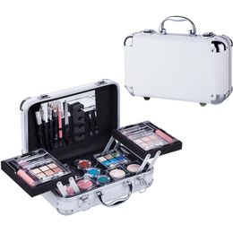 Sets DUER LIKA White Portable Professional 24 Color Eyeshadow Blush Cosmetic Foundation Face Powder Makeup Sets Eye Shadows Palette