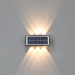 Wall Lamp Solar Outdoor Decorative Garden Household Waterproof Up And Down Lighting