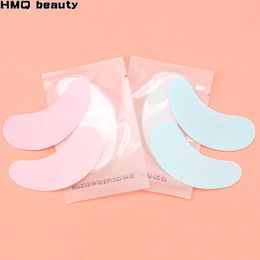 Brushes New Pink Blue Grafting Eyelashes Under Eye Pads Lash Eyelash Extension Paper Patches Eye Sticker Wraps Eyelash Makeup Tools