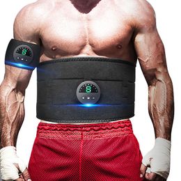 Relaxation Belly Muscle Stimulator EMS Abdominal TrainingTrainer Belly Fat Burning Abs Fitness Bodybuilding Weight Loss Slimming Machine