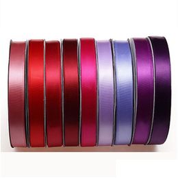 Gift Wrap Polyester Decorate Braided Ribbons Colorf Color Craft Packing Creative Party Event Supplies Diy Accessories Drop D Dhgmv