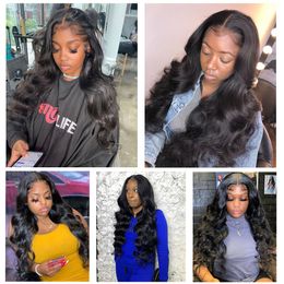 Wiggogo 30 40 Inch 13X6 Hd Lace Frontal Wig 13X4 Hd Lace Wigs Human Hair Loose Wave Body Wave Lace Front Wig 5X5 Closure Wigs