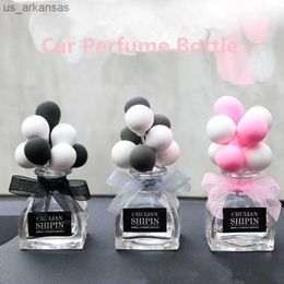 Car Perfume Bottle Perfume Empty Bottle Vents Clip Auto Air Freshener Air Conditioner Outlet Fragrance Smell Diffuser HHA232 L230523