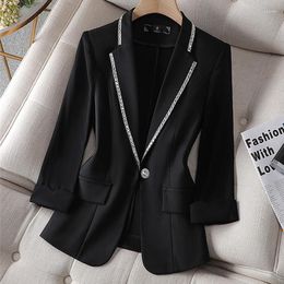 Women's Suits Coat Women's 2023 Spring Autumn Wear Korean Version Casual Senior Fashion Suit Top