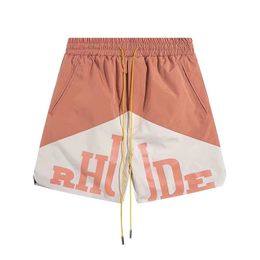 designer shorts RHUDE Shorts men Fashion Swim shorts Men women Gym Pants Casual Beach Shorts Loose Shorts For mens Womens