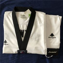 Other Sporting Goods Breathable Pine tree SANG MOO SA taekwondo doboks Original good quality light Taekwondo uniforms for summer use size 160cm-210cm 230530