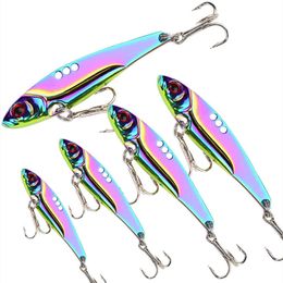 Baits Lures 1 Pcs Metal All Water Layer Long Throw Colorful Vibration VIB Sequin FishingArtificial Bass Bait Special for Tremor 230530