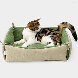 Cat Beds High Quality Sponge Pets Dog Bed Mat For Small Medium Dogs Pet Blanket Double Sides Useful Puppy Mattress