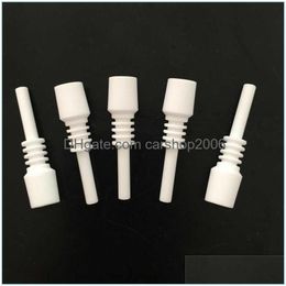 Accessories 10Mm Mini Ceramic Nail Male Dabber 14Mm 18Mm Nails Tip Smoking Drop Delivery Home Garden Household Sundries Dhbsy