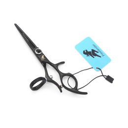 Tools 5.5 inch swivel japanese hairdressing scissors flying swivel thumb hair cutting shears rotary shear rotating thumb handle shears