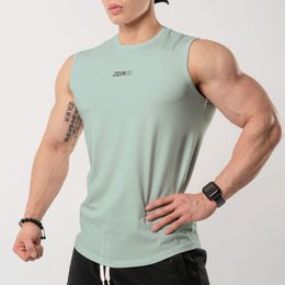 MENS TANK TOPS Gym Fitness Men Bodybuilding Workout Cotton Sleeveless Shirt Male Summer Casual Singlet Undertröja Sportkläder 230531