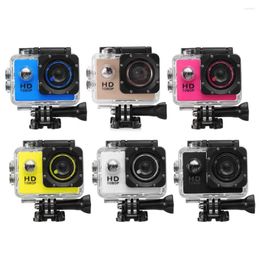 Camcorders Mini Outdoor Sports Action Camcorder 140 Degree Wide-angle Lens Camera Dv Video For Water Portable